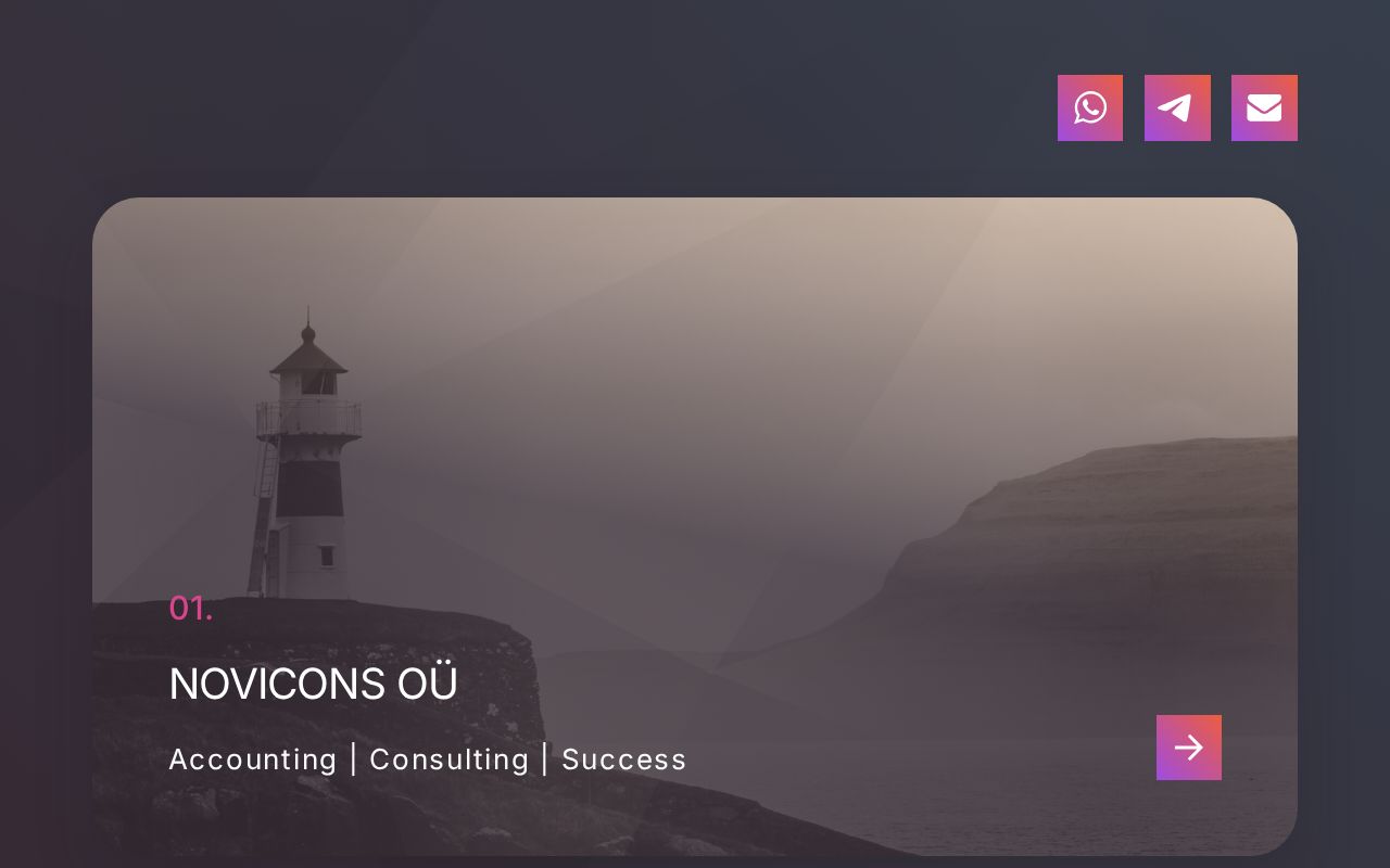 Novicons OÜ – Buchhaltung & Consulting